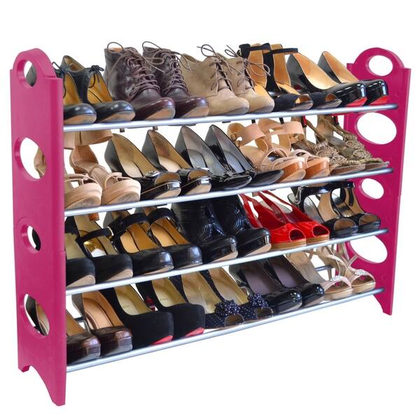 Studio 707 20 Pair Shoe Rack 4 Tier Free Shipping Studio 707 20 Pair Shoe Rack 4 Tier Free Shipping