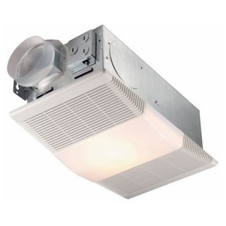 Broan NuTone 70 CFM Ceiling Exhaust Fan with Light and 1300-Watt Heater 665RP