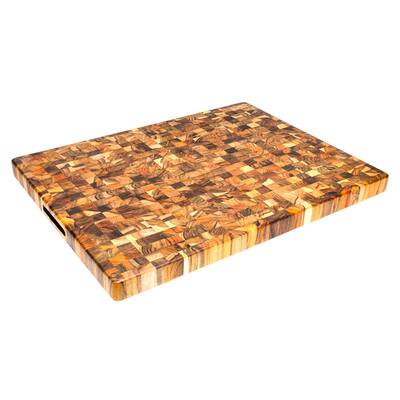Proteak Rectangle End Grain With Hand Grips