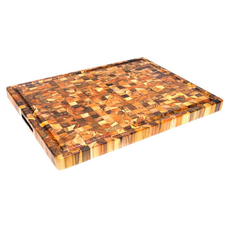 Proteak Rectangle End Grain With Juice Canal And Hand Grips