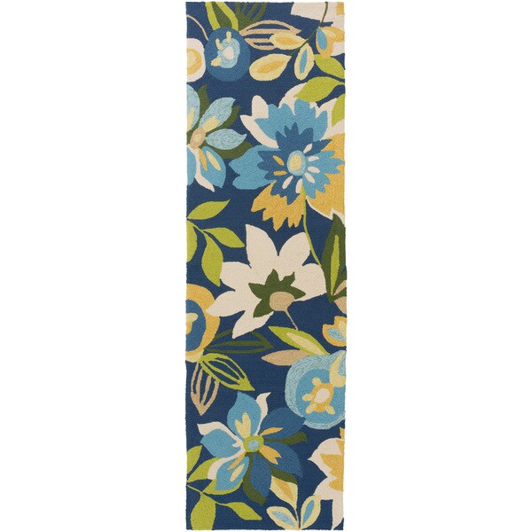 Hand-Hooked Cody Floral Area Rug