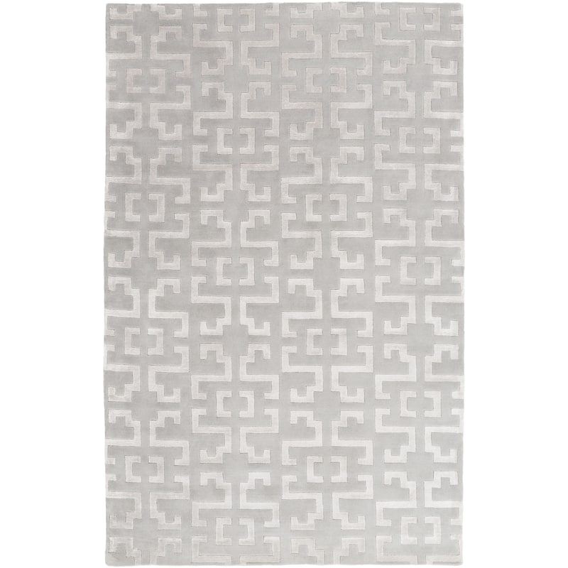 Hand-Knotted Angeline Geometric Indoor Area Rug