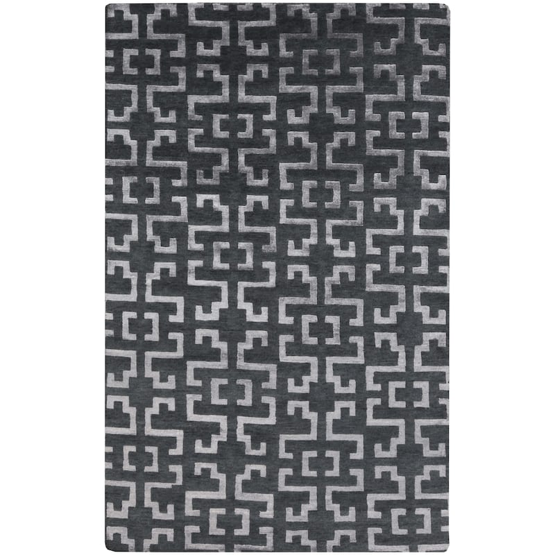 Hand-Knotted Angeline Geometric Indoor Area Rug