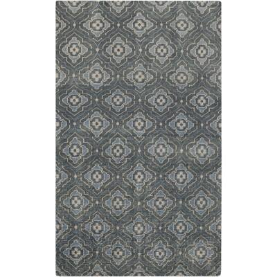 Hand-knotted Adyson Moroccan Trellis Wool Area Rug
