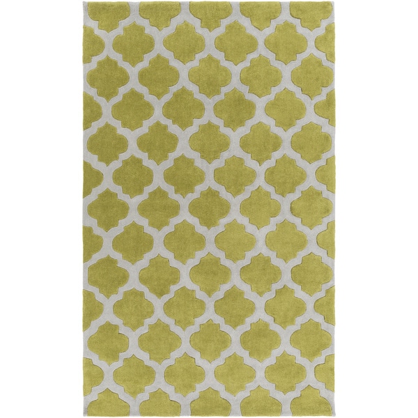 Hand Tufted Elaine Moroccan Trellis Polyester Rug (8 x 11)