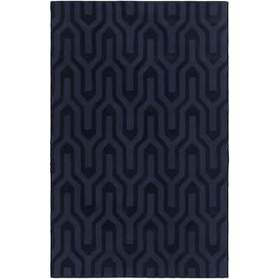 Hand-Loomed Hollie Solid Wool Area Rug