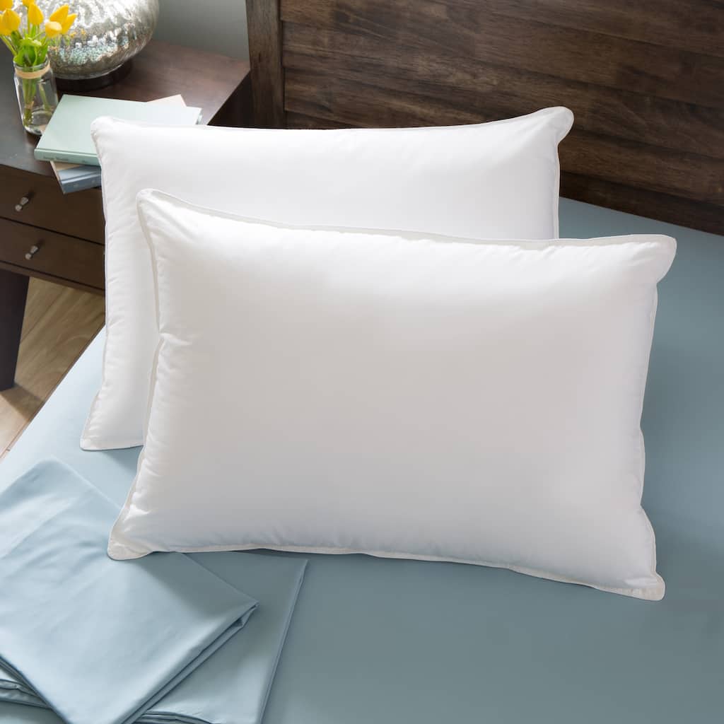 Hotel Madison 300 Ultra Cool Down Alternative Pillow (Set of 2) - White