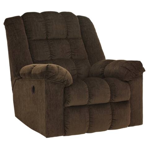 Ludden Contemporary Power Rocker Recliner Cocoa