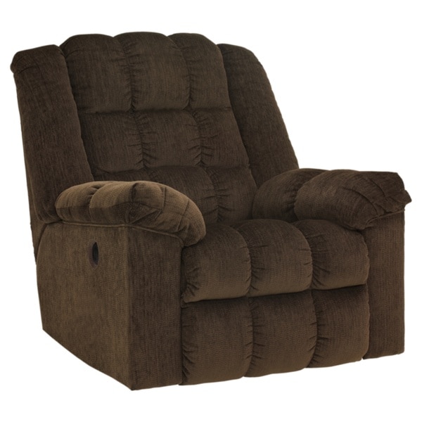 Ludden Contemporary Power Rocker Recliner Cocoa