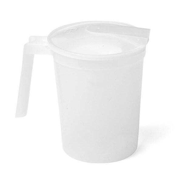 Shop Medline NonInsulated Clear 32ounce Plastic Pitcher with Lid