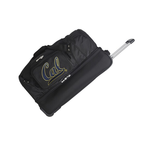 Denco Sports NCAA California Bears 27-inch Drop Bottom Rolling Duffel Bag