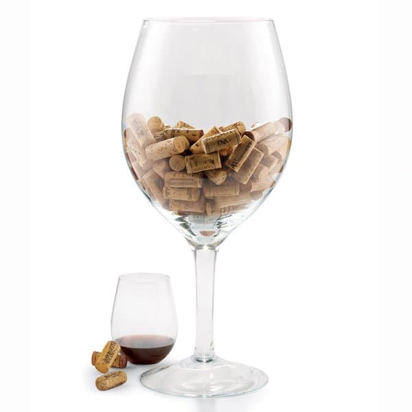 Shop Oversized Wine Glass Cork Holder Overstock 10055362