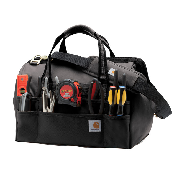 Shop Carhartt Black Legacy 16inch Tool Bag Overstock 10055569