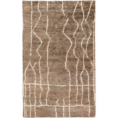 Hand-Knotted Ross Abstract Area Rug