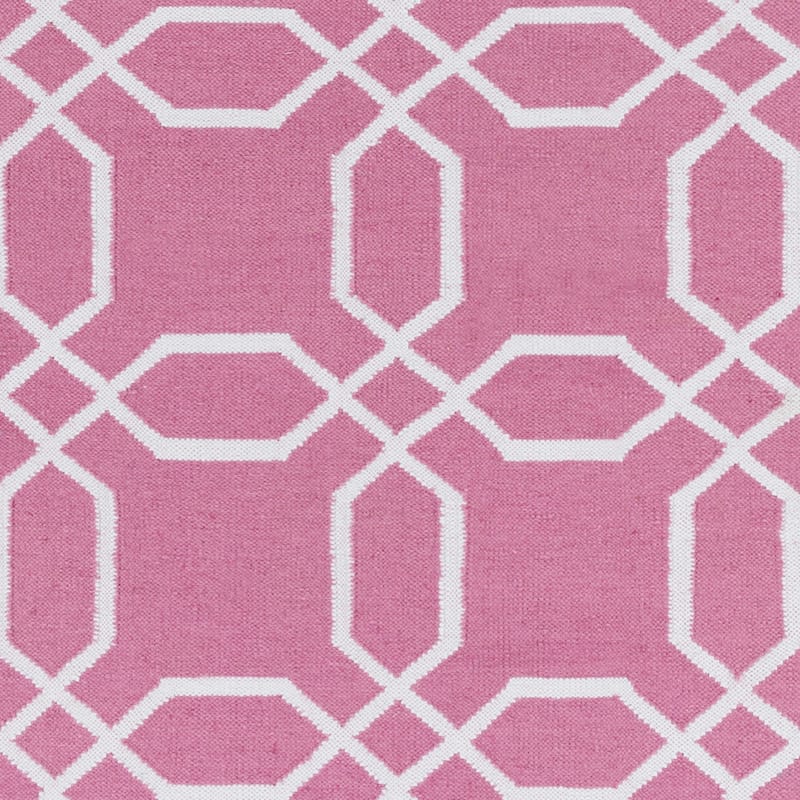 Hand-Woven Tiffany Geometric PET Area Rug