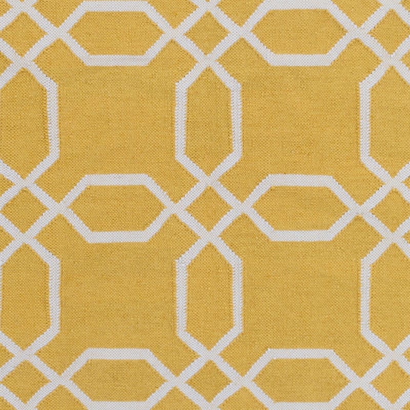 Hand-Woven Tiffany Geometric PET Area Rug