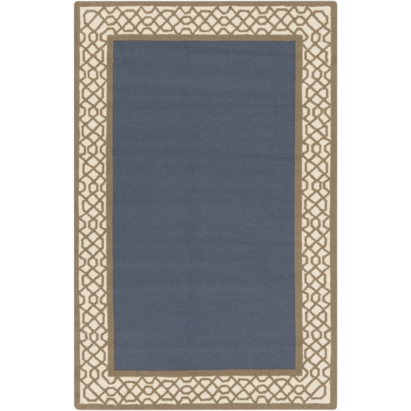 Hand Hooked Ludlow Border Rug (8 x   17200465  