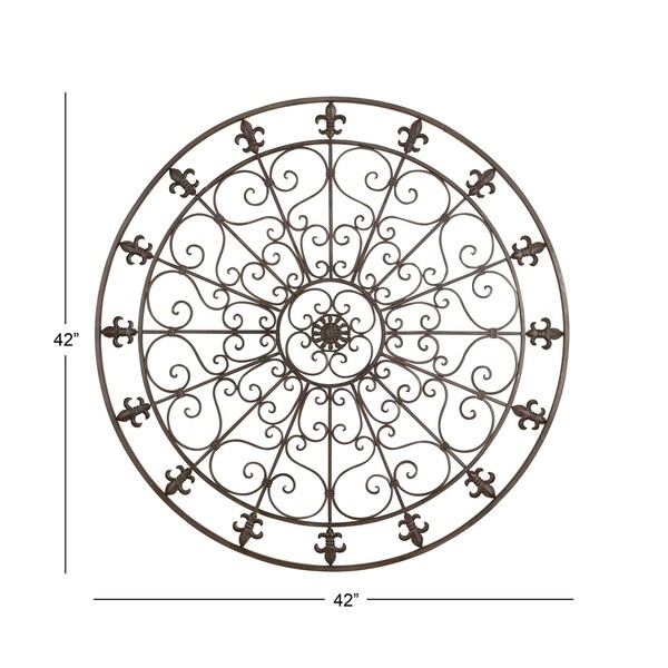Studio 350 Metal Wall Decor 42 inches D