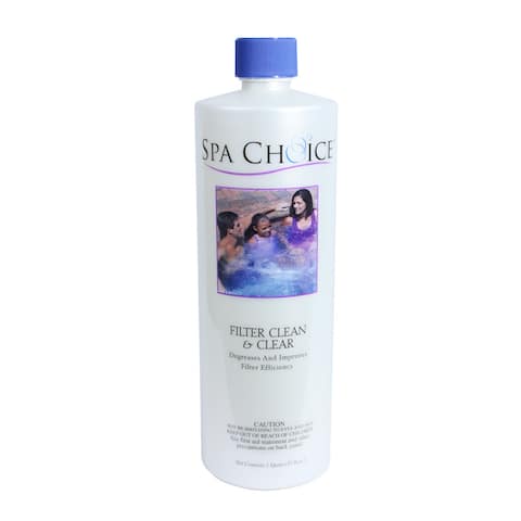 Spa Choice Spa Filter Clean and Clear - White