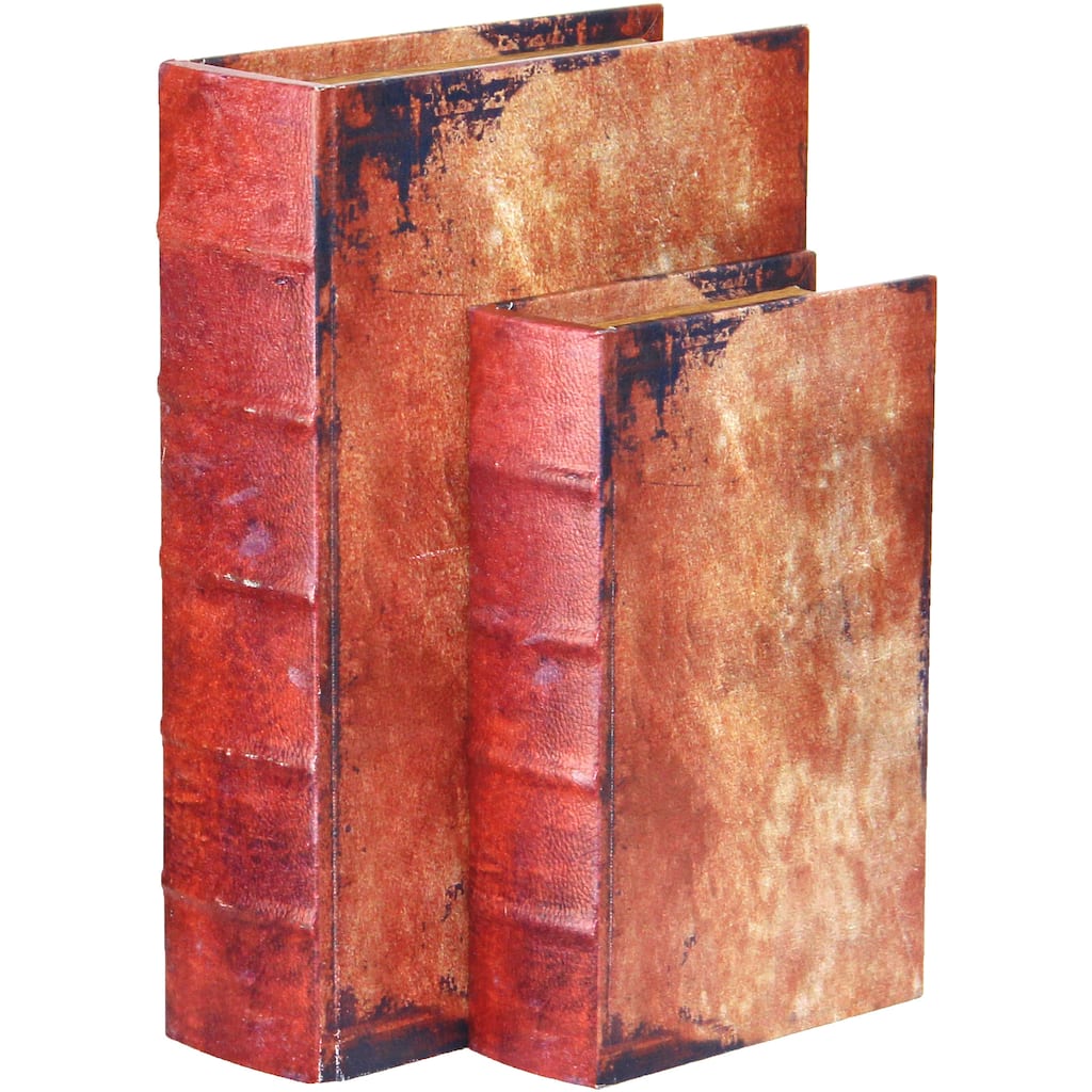 Vintage Book Box (Set of 2)