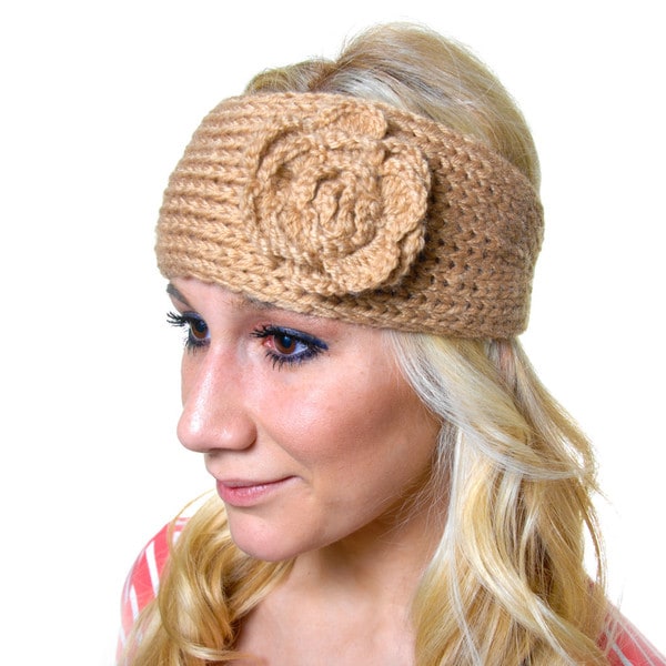 Women's Acrylic Crochet Headband