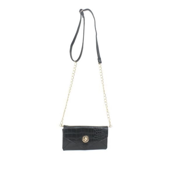 Rebecca And Rifka Croc Embossed Faux Leather Crossbody Free Rebecca And Rifka Croc Embossed Faux Leather Crossbody