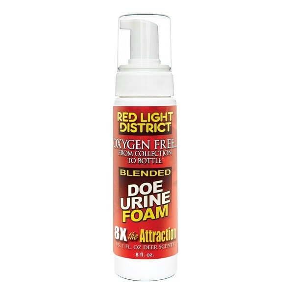 Red Light District Doe Urine Blended Foam Deer Scent 8-ounce
