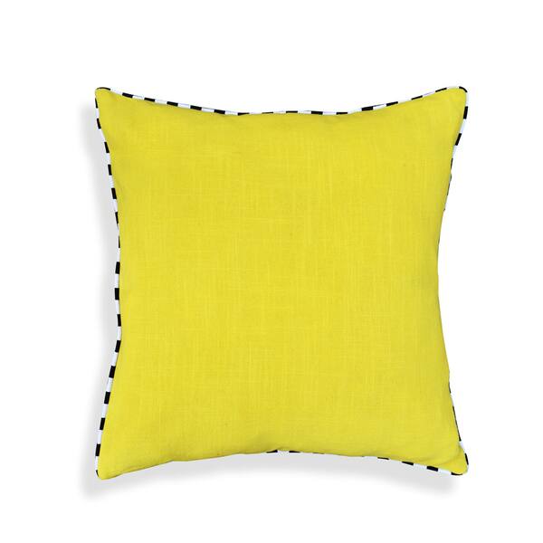 Shop Hand Crafted 20 X 20 Inch Cotton Throw Pillows With Black And