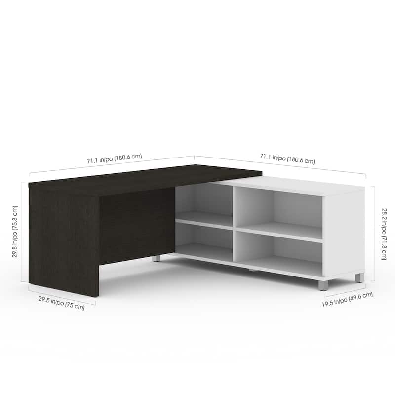Bestar Pro-linea L-shaped Desk