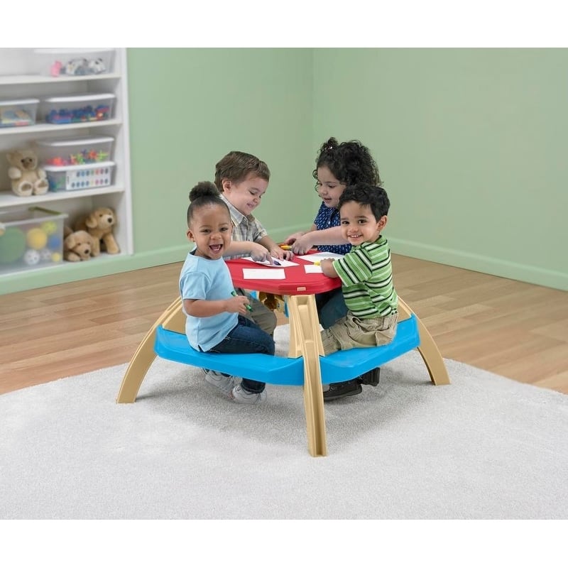 American Plastic Toys Kids Picnic Table