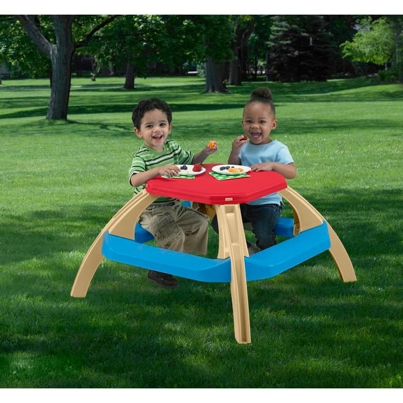 American Plastic Toys Kids Picnic Table