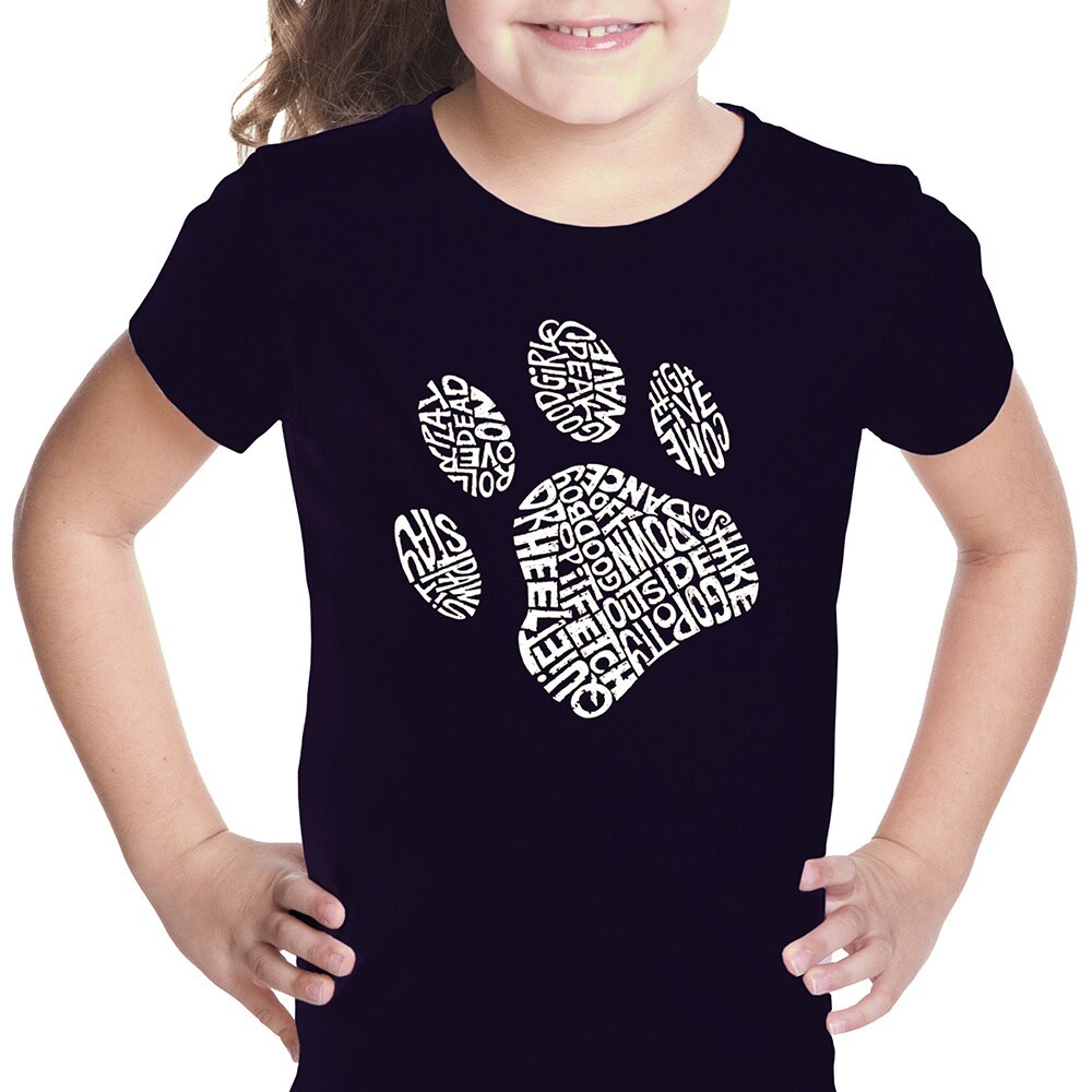 dog paw t shirt