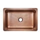 preview thumbnail 3 of 5, Sinkology Adams 33" Farmhouse Apron Front Sink in Pure Antique Copper