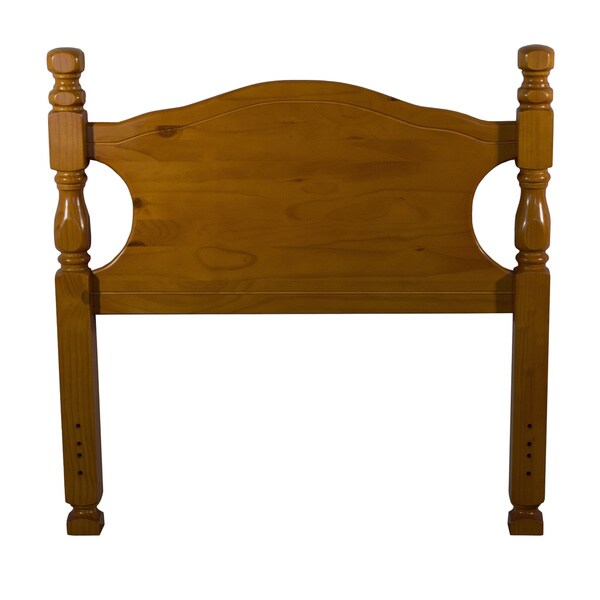 Light Pine Twin or Full Panel Headboard