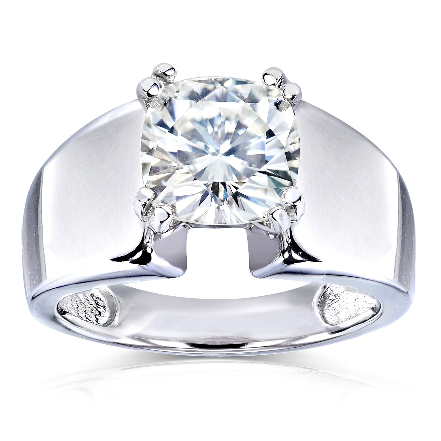 Shop Annello By Kobelli 14k White Gold 2 Carat Solitaire