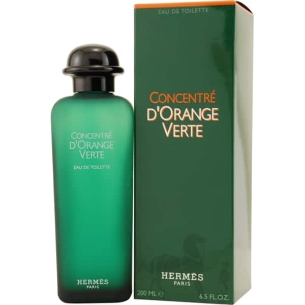 Shop Hermes D Orange Vert Concentre Men S 6 5 Ounce Eau De