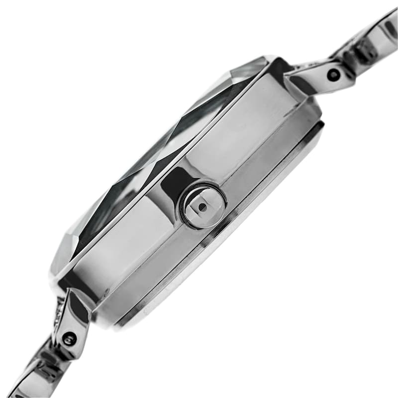 Burgi Women's Quartz Swarovski Crystals Alloy Bracelet Watch