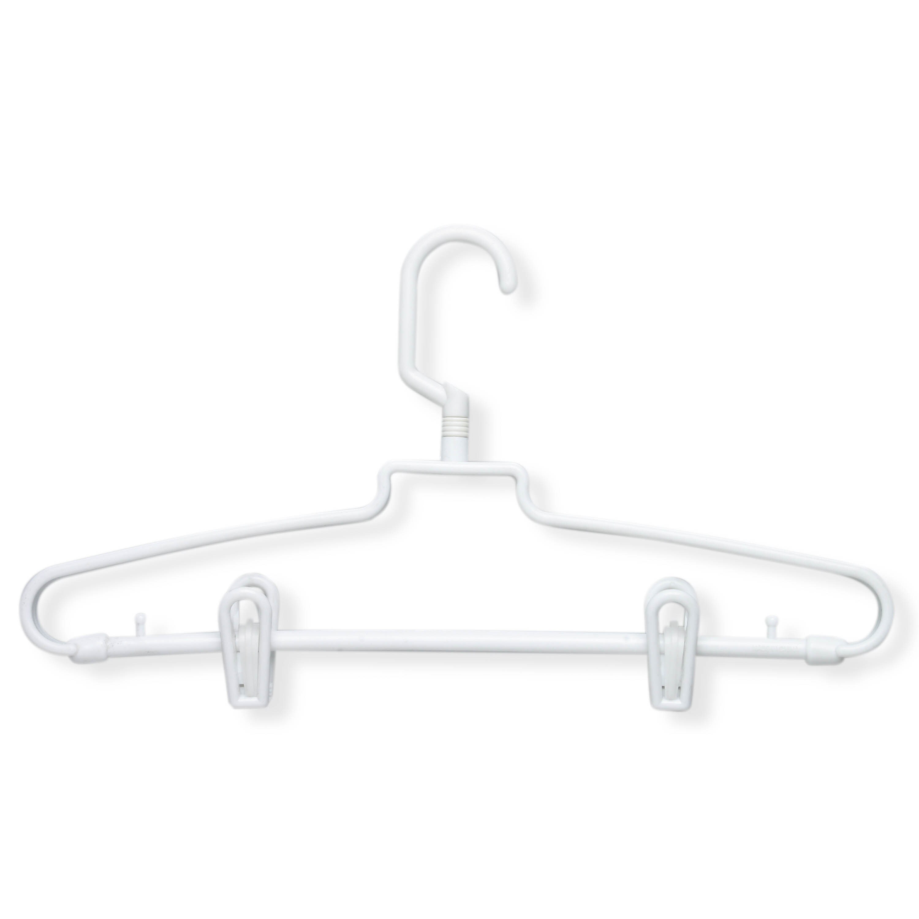 Shop HoneyCanDo Hotel Hangers with Clips White (72pack) Free