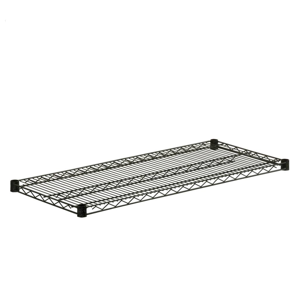 Honey-Can-Do Steel Shelf-800-pound Black 16x36