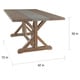 preview thumbnail 19 of 18, Benchwright Concrete Inlaid Wood 6-piece Dining Set by iNSPIRE Q Artisan