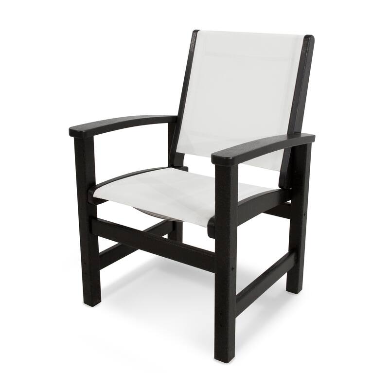 POLYWOOD Coastal Dining Chair - White