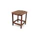 POLYWOOD South Beach 18 inch Outdoor Side Table - Teak