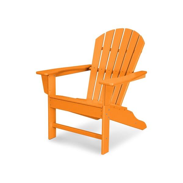 Shop Polywood South Beach Outdoor Adirondack Chair Free Shipping