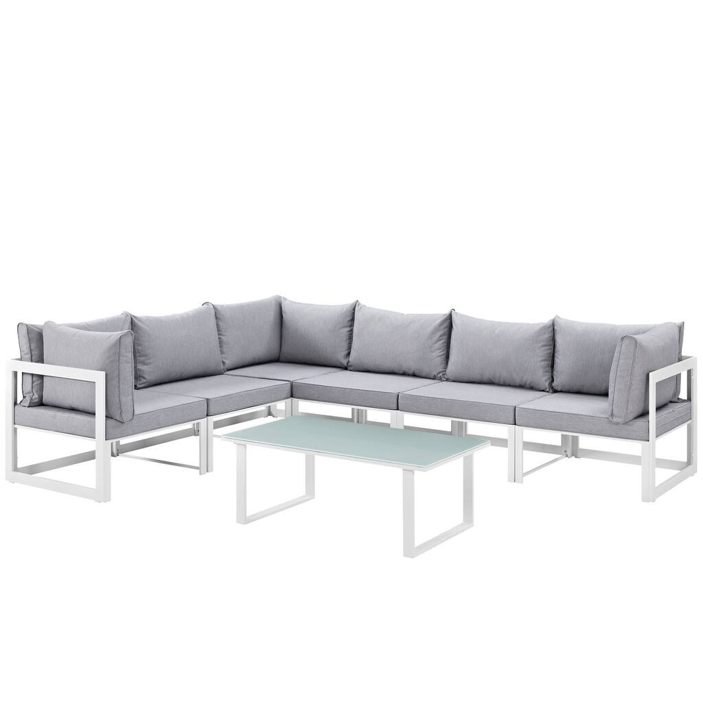 Chance 7-piece Outdoor Patio Sectional Sofa Set