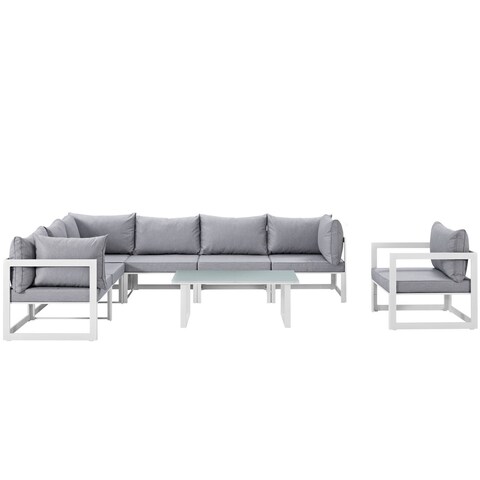 Chance 8-piece Outdoor Patio Sectional Sofa Set