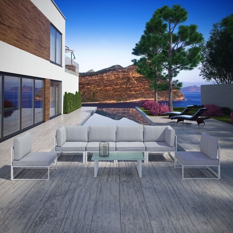 Chance 7-piece Outdoor Patio Sectional Sofa Set