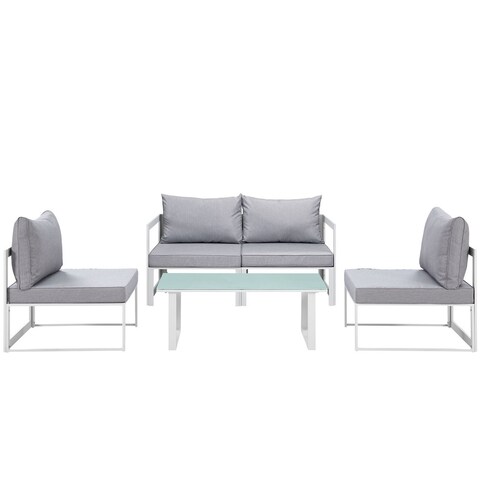 Chance 5-piece Outdoor Patio Sectional Sofa Set