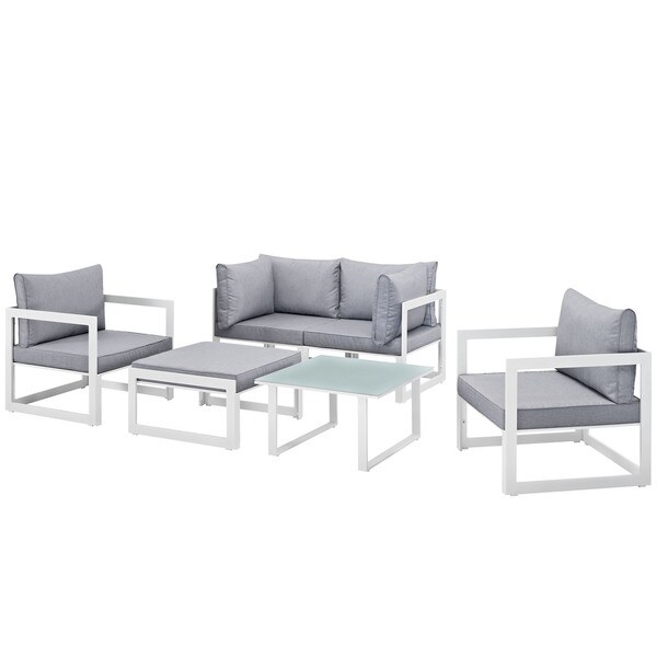 Chance 6-piece Outdoor Patio Sectional Sofa Set. Opens flyout.