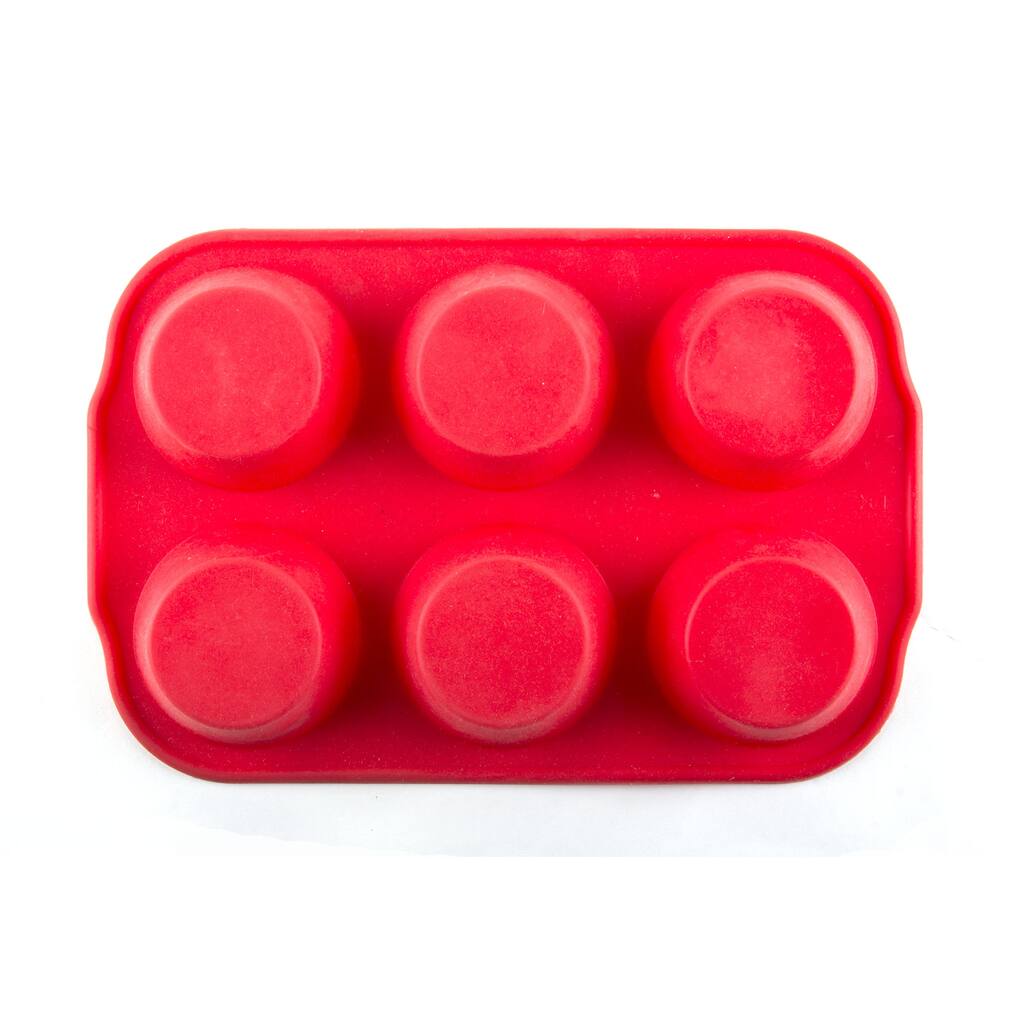 Silicone Rimmed Circle Mold/ Tray (Pack of 2)