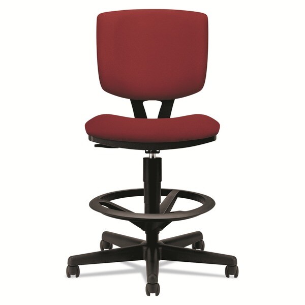 HON Volt Series Crimson Fabric Adjustable Task Stool
